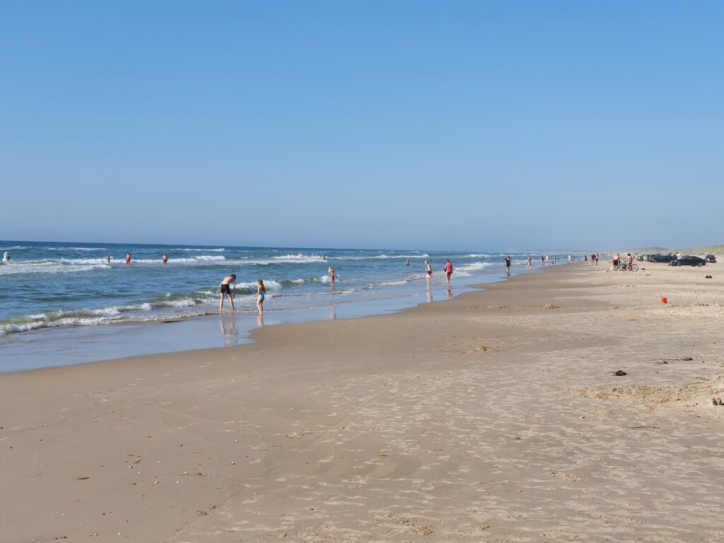 Den lækre badestrand ved Grønhøj